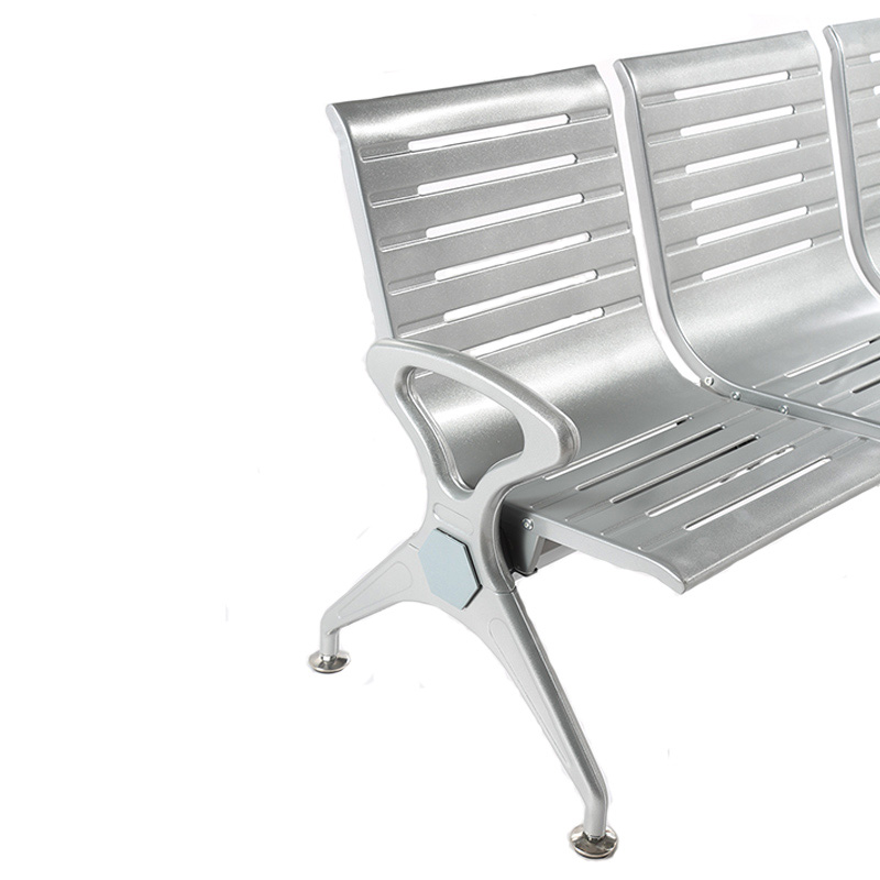 3 Seater Steel Chair