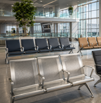 What Are The Materials Of Modern Airport Waiting Chairs? What Are The Differences?