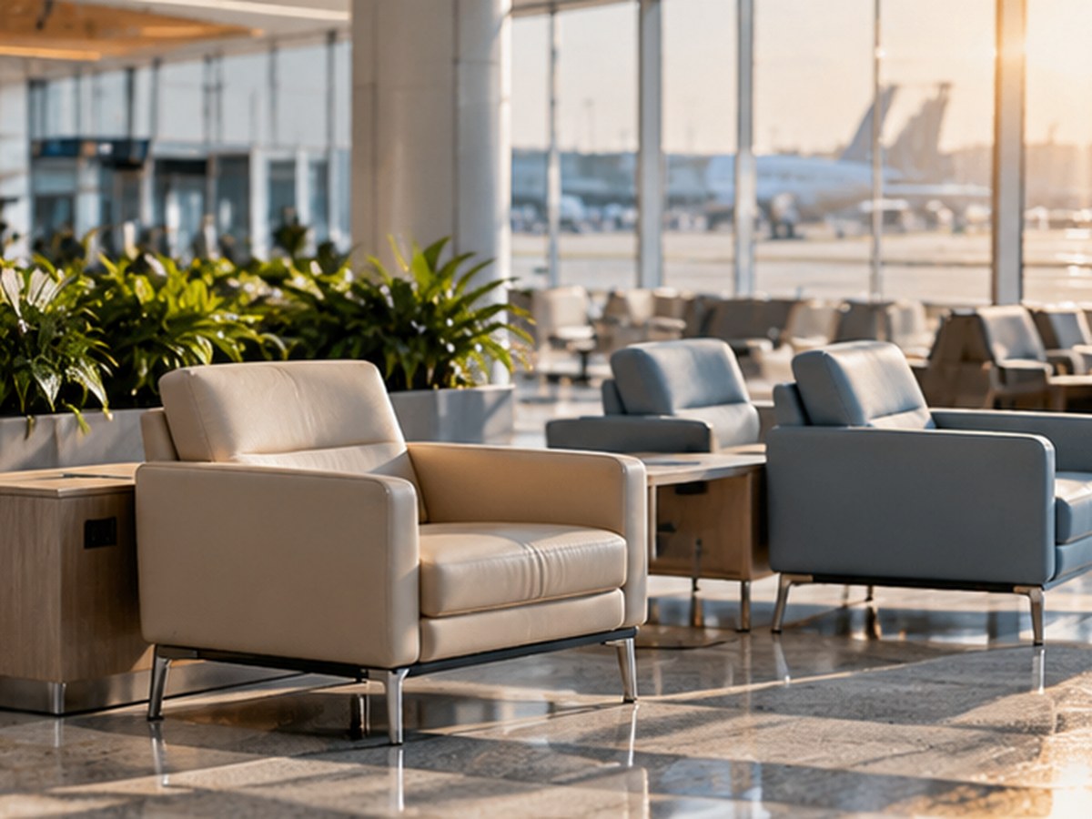 How Can Airport Lounges Enhance Comfort And The Passenger Experience Through Lounge Chairs?