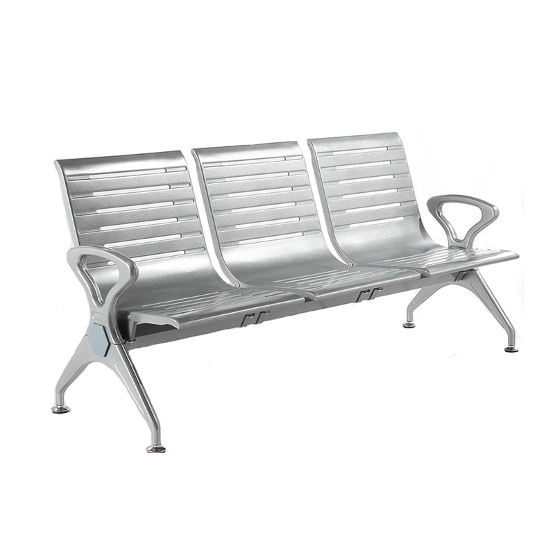 3 Seater Steel Chair